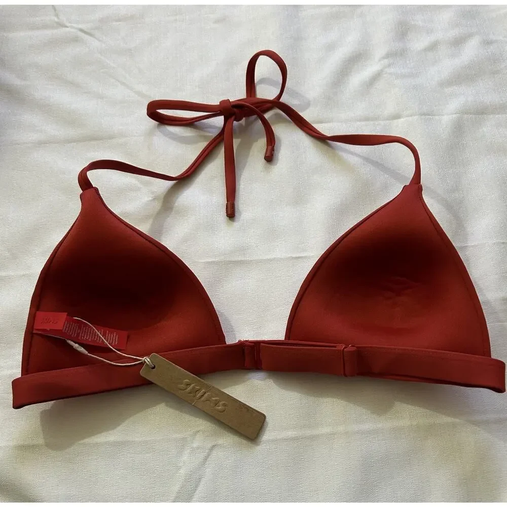 Skims NWT Front Close Push Up Triangle Top Terra Size Medium